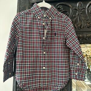 Ralph Lauren Plaid Button-Down Kids Shirt 2T